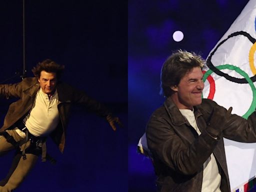 Tom Cruise tuva una épica participación en el cierre de los Juegos Olímpicos París 2024