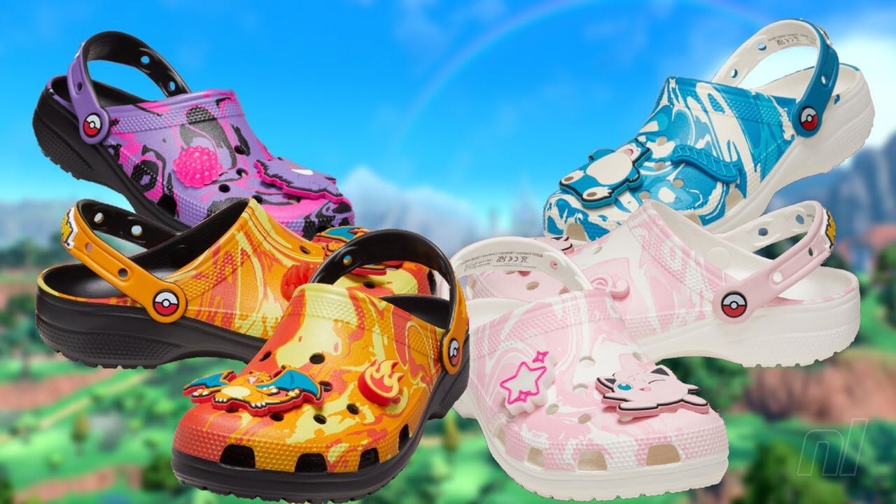 Crocs And Pokémon Are Teaming Up Again With Four New Designs