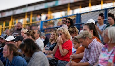 Hundreds attend vigil for man killed at Trump rally in Pennsylvania before visitation Thursday