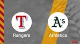 How to Pick the Rangers vs. Athletics Game with Odds, Betting Line and Stats – May 7