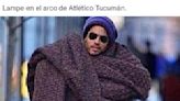 La táctica del arquero de Atlético Tucumán para atajar con bajas temperaturas que desató una ola de memes