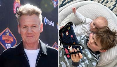 Gordon Ramsay Shares Adorable Photo of Sons Jesse James and Oscar: 'Sunday Morning Boys Club'