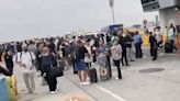 JFK Airport fire chaos sees passengers evacuated as black smoke fills terminal