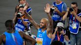 Olympic 100-meter champ Marcell Jacobs defends his European title but still can't crack 10 seconds