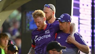 Ben Stokes hands England major injury scare after being carried off playing in The Hundred