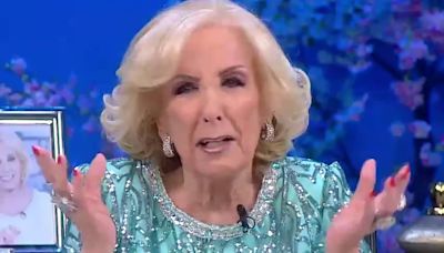 La emoción de Mirtha Legrand, a flor de piel: “Yo lloro por mi país”