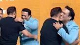 Partner Reunion! Salman Khan Greets Govinda With Warm Hug At Dharmaveer 2 Trailer Launch. Watch
