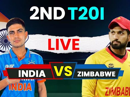IND vs ZIM Live Score, 2nd T20I: India Aim To Bounce Back After Shock Defeat In Series Opener