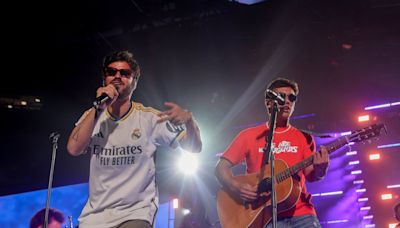 La camiseta que eligió Willy Bárcenas para cantar en el Bernabéu: “Es un puto sueño”