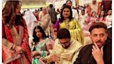 Anant Ambani and Radhika Merchant Wedding: Aishwarya Rai and Abhishek Bachchan sit together amid divorce rumours