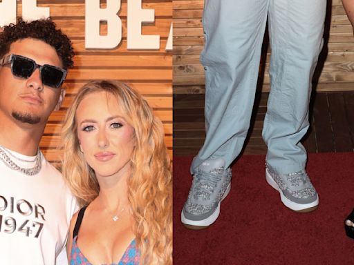 Patrick Mahomes Steps Out in Dior Sneakers While Wife Brittany Mahomes Goes Sky High in Miu Miu Platforms in Miami