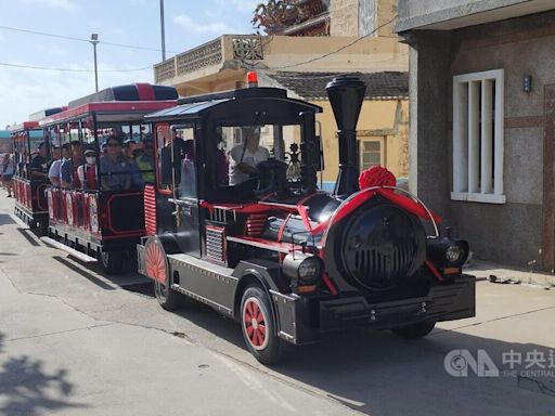 澎湖南寮電動小火車首航 響應在地低碳旅遊