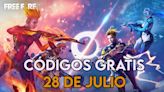 Free Fire | Códigos de hoy domingo 28 de julio de 2024: recompensas gratis