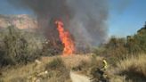 Año de fuego en Xàbia: de los incendios por los cohetes de Nochevieja al del Saladar