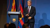 Laporta dice que él y su junta están salvando al Barça y denuncia 'las proclamas catastrofistas' de la oposición