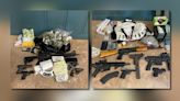 Multiple guns, fentanyl, meth seized during drug investigations in Carrollton