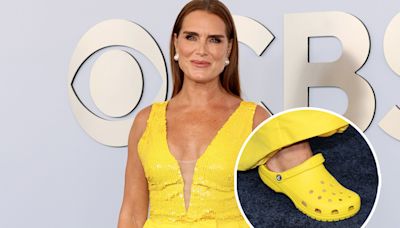 Why Brooke Shields Wore Crocs To The Tony Awards