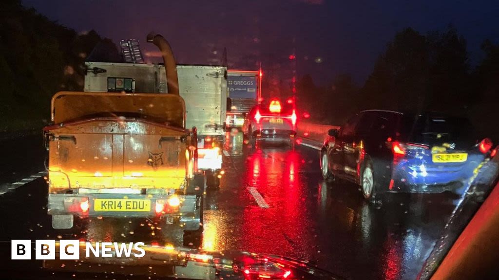 Drivers trapped for hours in Edinburgh city bypass flooding