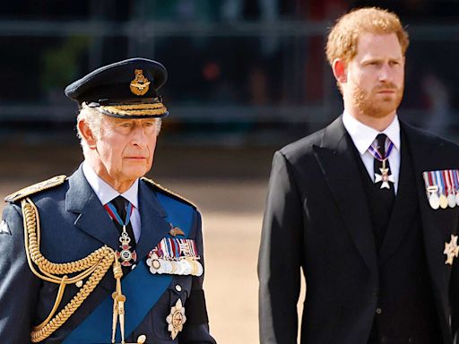 Prince Harry Unable to Meet with Dad King Charles During U.K. Visit Due to Monarch's 'Full' Schedule