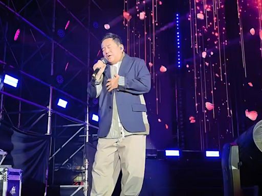 呂方身型暴漲登台 60歲發福到唔見咗條頸