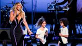 Mariah Carey and Daughter Monroe Perform Duet at Christmas Concert