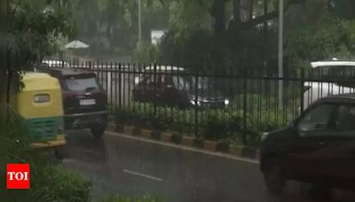 Delhiites get relief from humid weather as rain lashes parts of national capital | Delhi News - Times of India