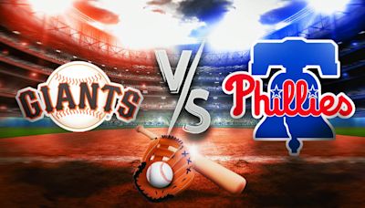Giants vs. Phillies prediction, odds, pick, how to watch - 5/4/2024