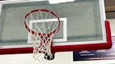 St. Clair boys basketball's Evan Trudeau shatters backboard with dunk, suspending play