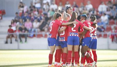 3-1. El Atlético Femenino tumba al Levante Las Planas y se aferra a la Champions