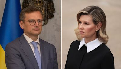 Ukrainian first lady, foreign minister visit pro-Russia Serbian president