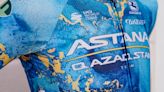 Astana Qazaqstan unveil 'veins of mineral stones' kit for Tour de France