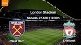 Previa de la Premier League: West Ham vs Liverpool