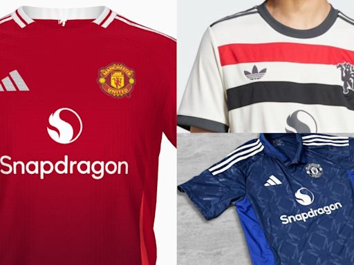 Man Utd 2024-25 kit: New home, away, third & goalkeeper jerseys, release dates, shirt leaks & prices | Goal.com English Bahrain