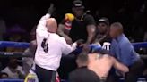 Mayweather-Gotti III Fight Morphs Into Chaotic Brawl In The Ring