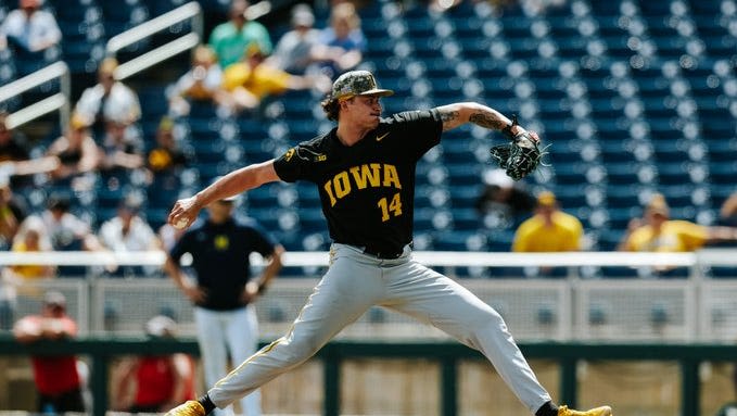 Why Iowa baseball pitching prospect Brody Brecht may be a 1st round pick in 2024 MLB Draft