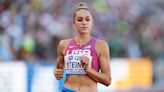 Abby Steiner finishes fifth in 200-meter dash at World Track and Field Championships