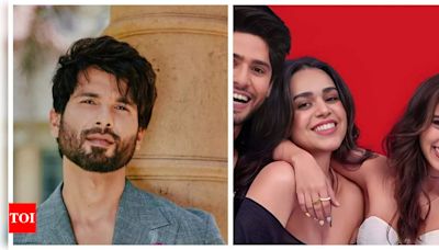 'Ishq Vishk Rebound': Shahid Kapoor gives a shoutout to Pashmina Roshan and Rohit Saraf starrer | Hindi Movie News - Times of India