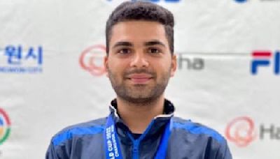 Arjun Babuta narrowly misses medal, finishes fourth in men's 10m air rifle