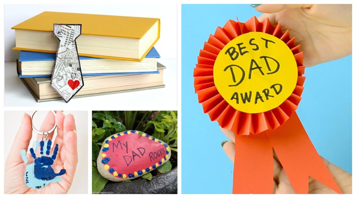 30 Father's Day DIY Gift Ideas That Kids of All Ages Can Make