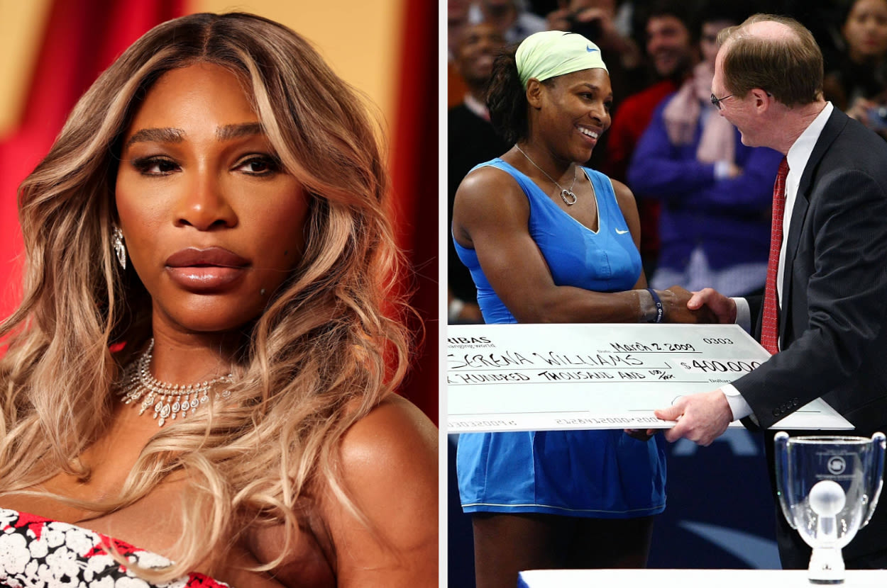 Serena Williams Recalled Unsuccessfully Trying To Deposit $1 Million Of Tennis Prize Money At A Drive-Thru ATM