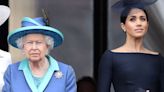 Queen's 'startling' dig at Meghan Markle just one month before she died