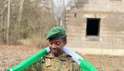 Princess Owowoh becomes first Nigerian female officer cadet to graduate from UK’s Royal Military Academy