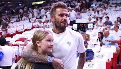 David Beckham’s Daughter Harper Is the Spitting Image of Her Dad in New Birthday Photo