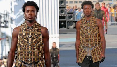 Madonna’s Son David Banda Makes New York Fashion Week Runway Debut Modeling at Off-White’s Spring 2025 Show