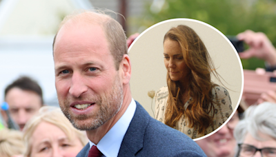 Prince William reacts to Princess Kate's cancer news