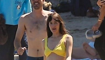 Dakota Johnson Wore a Teeny-Weeny Yellow Bikini for a Beach Day With Jeremy Allen White