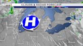 Early rain & storm chances on Sunday before drier weather moves into Metro Detroit