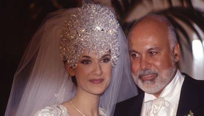 Celine Dion's Iconic Wedding Headpiece Caused a Literal Fashion Emergency