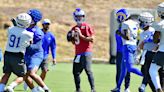 Matthew Stafford resumes throwing at training camp, will be on a ‘pitch count’