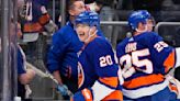 Nelson scores 2 as Isles top Canadiens, clinch playoff berth